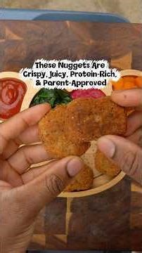 Crispy Chicken Nuggets 🍗 (12m+)