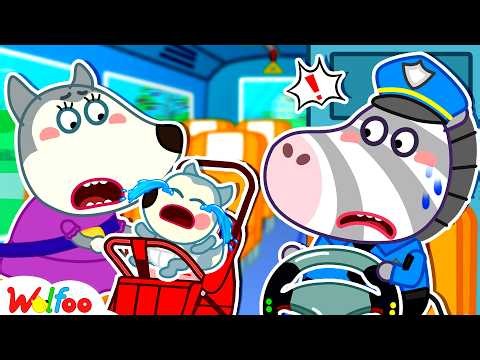 NEW | Baby Wolfoo's Funny Bus Adventure | Kids Story | Cartoons For Kids | Wolfoo Family