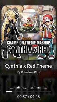 Battle! Cynthia x Red Champion Theme Remix (Pokemon)! | Short Version