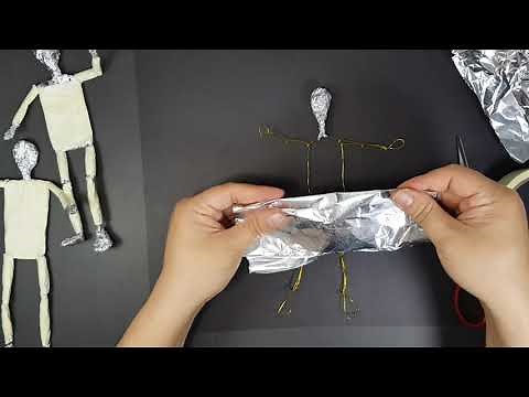 Mỹ thuật 6: Cách tạo hình nhân vật 3D từ dây kẽm