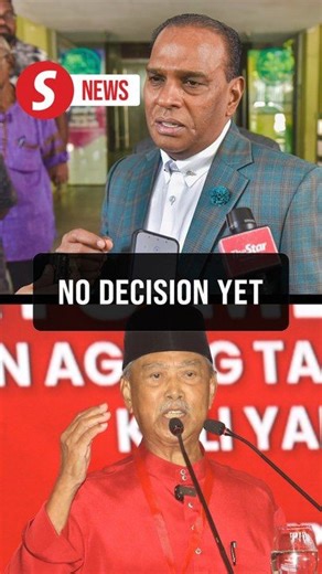 MIC to assess Indian community's sentiments before any decision to join Perikatan, says Saravanan | TheStarTV.com