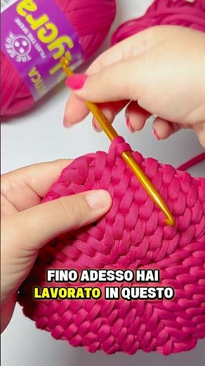RATTAN STITCH: How to use a double-ended crochet hook‼️ easy tutorial 🧶 #crochet #rattanbag