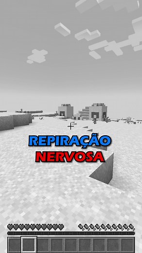 Minecraft, mas se eu respirar o vídeo acaba #minecraft #minecraftcuriosidades #minecraftdesafio #minecraftmemes #minecraftdicas #minecrafttutorial