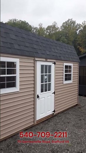 P12804 10x20 Amish Built Dutch Barn Shed