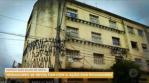 75K views · 1.9K reactions | Moradores de grandes cidades sofrem com um problema que parece não ter fim: as pichações nas paredes das residências e comércios. Os criminosos nem se importam se são vistos. Tanto que eles mesmos gravam e postam vídeos na internet, com orgulho do que fizeram. | Fala Brasil | Facebook