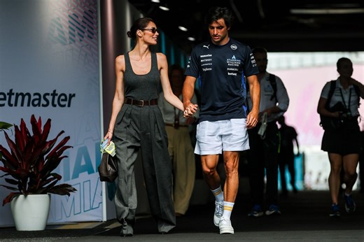 Carlos Sainz's girlfriend Rebecca Donaldson turns heads as she makes it to the cover of MAISON Ë