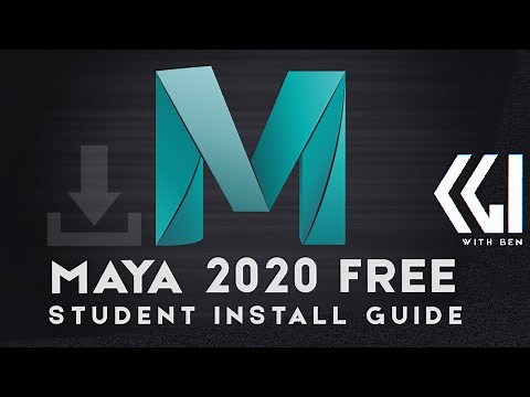 How to get Maya 2020 for free as a student and install properly