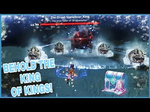 Genshin Impact -The Great Snow Boar King Guide and Location