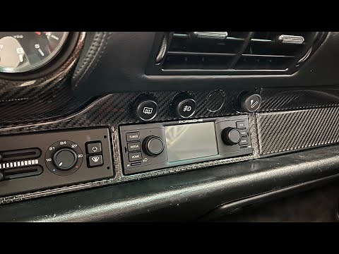 Porsche Classic PCCM Genuine Stereo Feature Overview w/ CarPlay and android auto