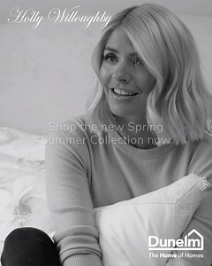 Sneak peek 👀 Take an exclusive look behind the scenes of our photoshoot with Holly Willoughby - it’s the stuff dreams are made of! bit.ly/2wy1lrU | Dunelm