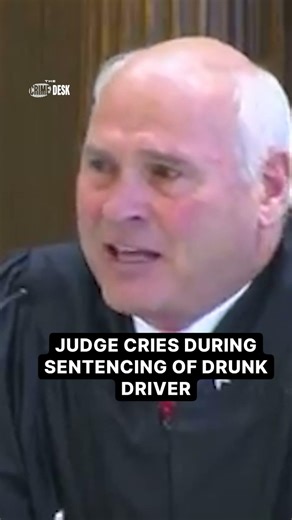 Judge cries during sentencing of drunk driver