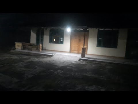 Night Walk in an Indonesian Village | Peaceful Rural Life After Dark