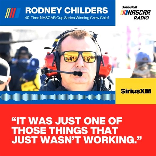 Rodney Childers speaks on his exit from Spire Motorsports and what he's eyeing for his future in the sport. 🏁 "I want to be a crew chief in the Cup Series [...] I want that to be clear." #NASCAR Full conversation → sxm.app.link/NASCARInterviews | SiriusXM NASCAR Radio