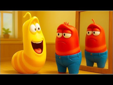 Larva terbaru 2026 👉 Rumahnya penuh dengan anak-anak, senang sekali 🥟 Kartun lucu Video#611