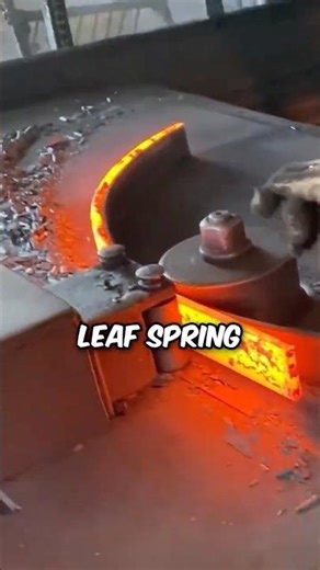 This Is How Leaf Springs Are Manufactured