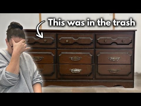 I Rescued This Roadside Dresser | You Won’t Believe the Transformation!