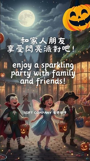 🎃萬聖節派對 Happy Halloween🎶| Wubby哇比原創|閃亮萬聖夜 萬聖節歌曲 Halloween song|#aimusician #WubbyOriginal #shorts