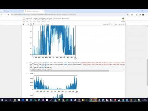 Tutorial EnergyPlus - Plot Outputs of EnergyPlus Simulations using Jupyter