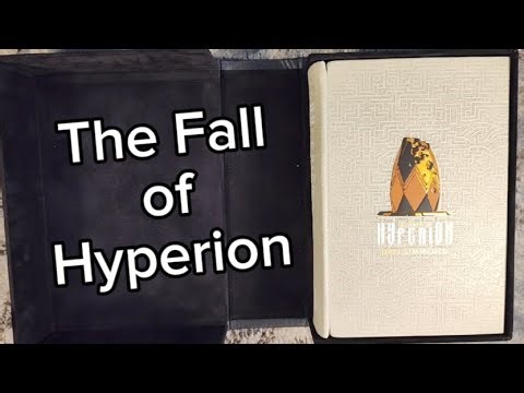 Unboxing The Fall of Hyperion by Dan Simmons - Curious King's Deluxe Numbered Edition
