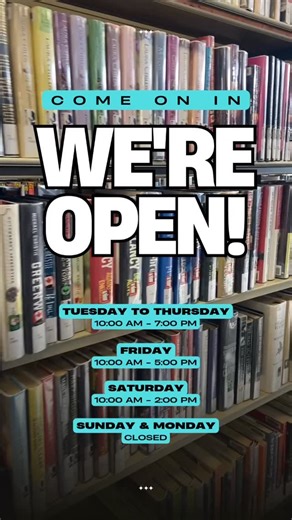 We’re open and ready for 2026 - come in and visit us! | Parry Sound Public Library