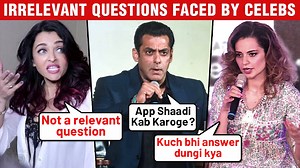 Here's a god damn funny video of Bollywood stars who face awkwardness while answering some of the strange questions asked by a few jourmalists at Bollywood events. Watch the video. | Bollywood Now