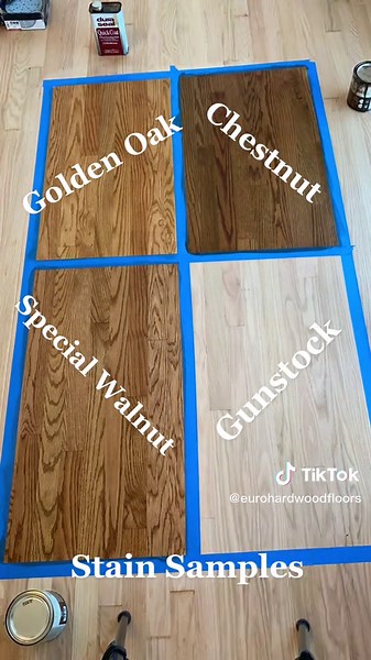 Exploring Different Hardwood Floor Stain Samples for Home Renovation