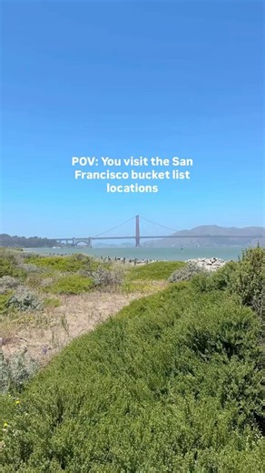 Bucket list San Francisco spots #visitsanfrancisco #sanfrancisco #goldengatebridge