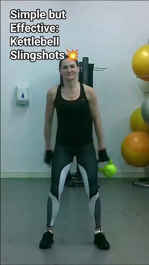 Simple but Effective Kettlebell Slingshots #kettlebelltraining #kettlebellworkout