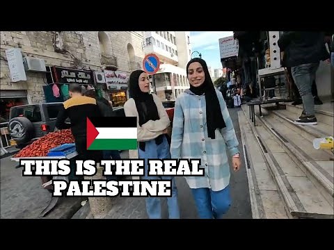 Experience LIFE in PALESTINE 🇵🇸| WALK the streets of BETHLEHEM | #travel #asmr
