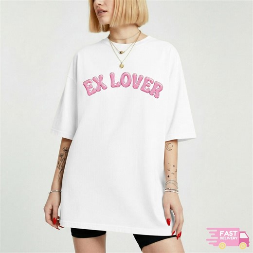 White Ex Lover Statement Shirt, Comfort Colors Cotton S-4XL - Etsy
