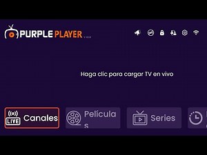 ⚡💥PURPLE PLAYER IPTV! 2026 ✅ Smart TV y Android 📲