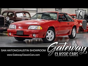 1991 Ford Mustang GT - Gateway Classic Cars - San Antonio / Austin #0971