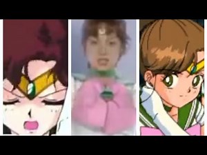 all transformations and attacks sailor Jupiter anime movie game!