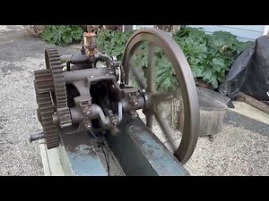 1910 Aermotor 8 Stroke Engine (hit and miss) First Run