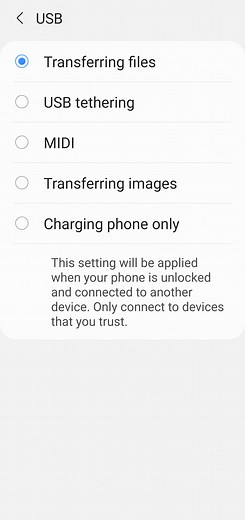 S21+ how to transfer files to/from Windows 10 computer?