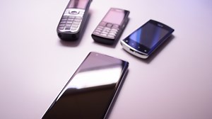 Phones Evolution Mobile Technologies Progress Stock Footage SBV-311291728 - Storyblocks