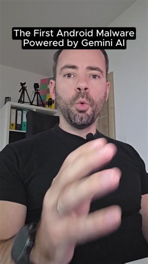 We discovered the first Android malware to abuse generative AI in its execution flow. The malware abuses Gemini AI to achieve persistence on the compromised device #ESET