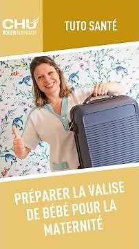 Préparer la valise de bébé pour la maternité