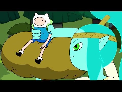 Canyon grabs Finn (from Adventure Time)