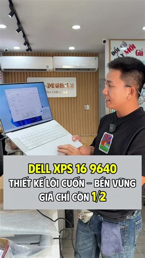 Dell Xps vẫn cái gì đó rất khác biệt, rất cuốn nha quý dzị. Nói chung cầm trên tay rồi mới biết đẳng cấp là như thế nào #dellxps9640 #2tmobile