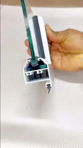 Aluminium window corner #aluminiumfabrication #aluminium #aluminium #shorts #diy #window #door #asmr