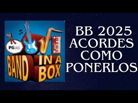 🎹✨ Acordes en Band-in-a-Box 2025 | Cómo ponerlos y usarlos