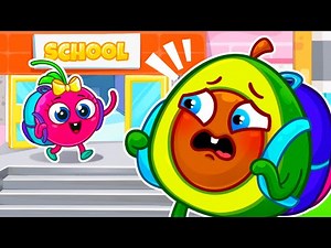 👶🔤 Learn ABC at School! Alphabet Song✨Pit & Penny Funny Stories 🥑