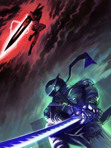 original clip by @Noble @Noble #genji #vendetta #overwatch #speedpaint #foryou