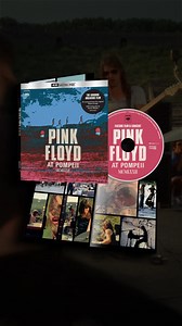 Pink Floyd at Pompeii - MCMLXXII, the newly restored version of the band’s iconic 1972 concert film, upgraded from the original 35mm footage, is coming to 4K Ultra HD Blu-ray for home viewing on February 27th 2026. ​This groundbreaking 1972 film has been digitally re-mastered, with enhanced audio newly mixed by Steven Wilson. The worldwide theatrical release in Spring 2025 received widespread acclaim, described as a "mesmerically peculiar portrait of a band on cusp of greatness" by The Guardian,
