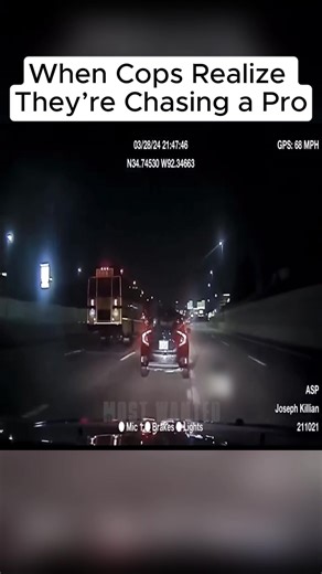 When Cops Realize They’re Chasing a Pro#vairal | cops