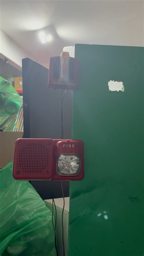 System sensor fire alarm test