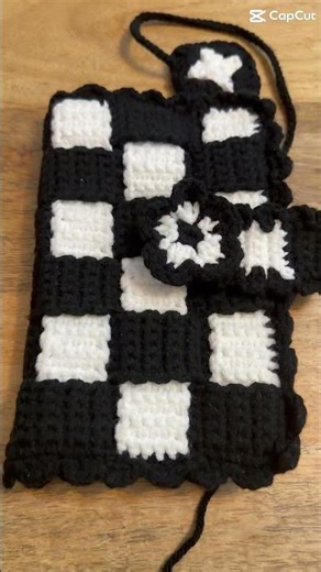 Comment crocheter ce magnifique protège-livre damier #tutorial #crochet #diy