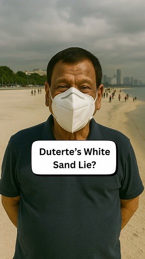 Duterte’s White Sand Lie: The ₱654-Million Environmental Disaster? They called it rehabilitation, but it became one of the most controversial projects of the Duterte administration. The ₱654-million Dolomite Beach along Manila Bay was promoted as a “symbol of hope” — yet its white sand was mined from Alcoy, Cebu, causing severe environmental damage. Coral reefs were destroyed, marine life displaced, and coastal waters polluted by mining sediment. The dolomite was shipped hundreds of kilometers t