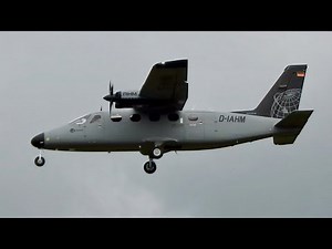 AirborneHydroMapping Tecnam P2012 Traveller SMP D-IAHM at Cambridge